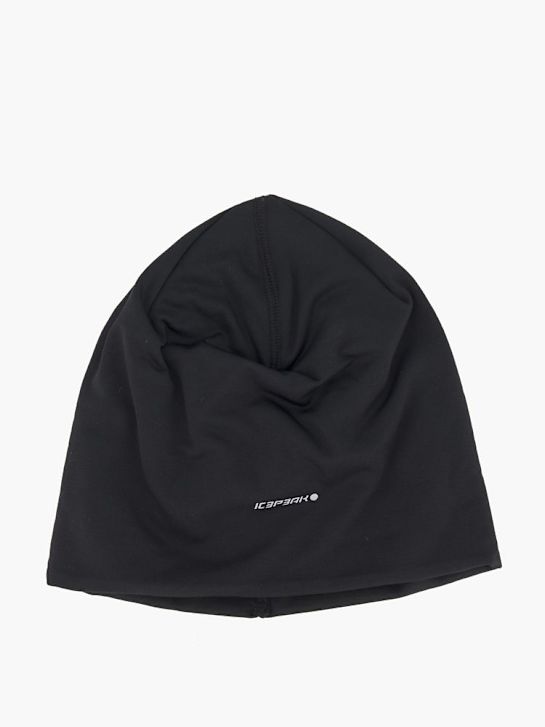 ICEPEAK Mütze Schwarz