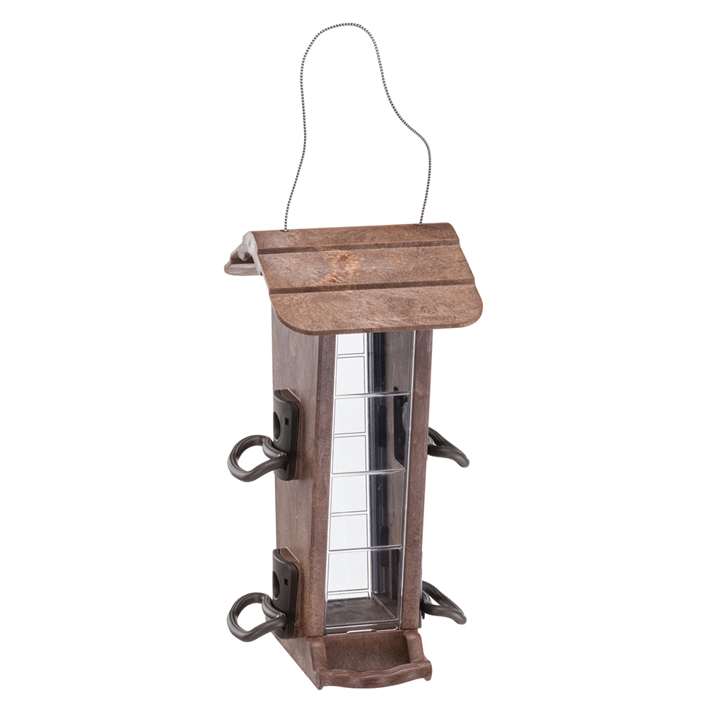 Mangeoire à silos pour oiseaux sauvages jok 21, mangeoire extérieure, adaptée à diverses graines