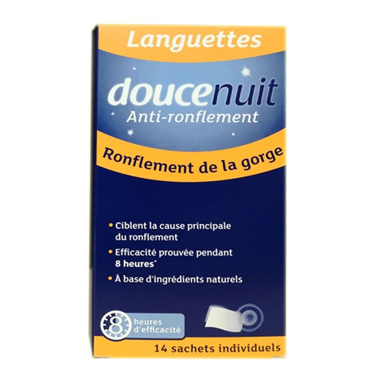 Douce nuit 14 languettes anti-ronflement