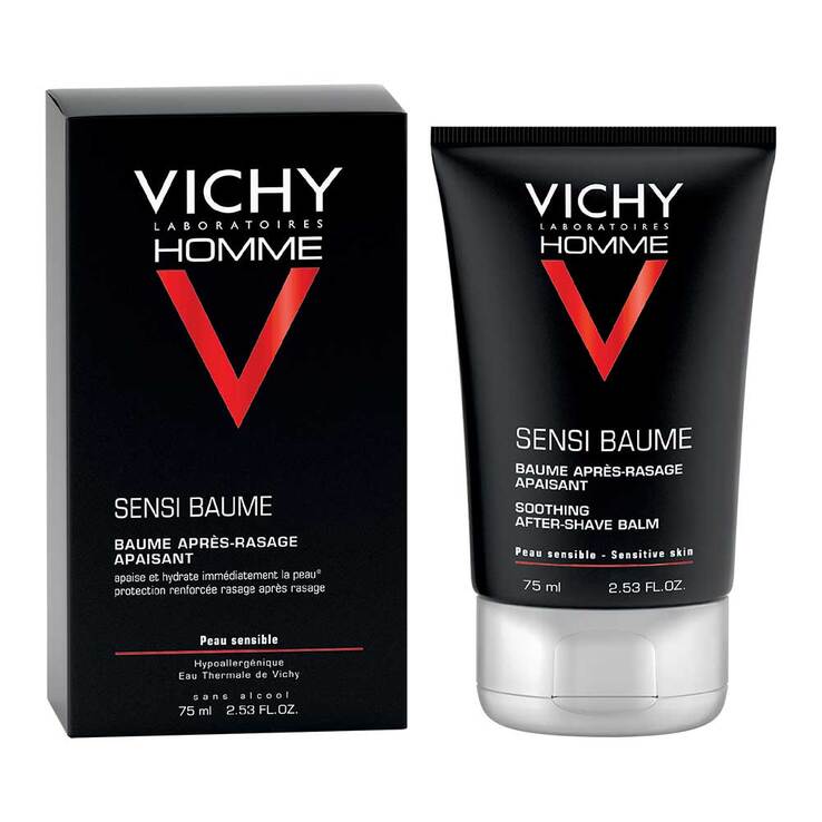 Vichy Homme Sensi-Mineralbalsam CA für empfindliche Haut, 75 ml