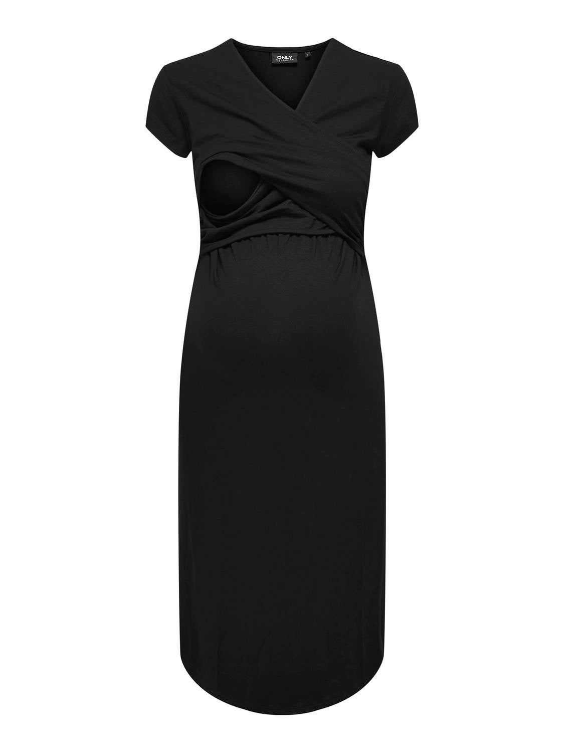 OLMLISA Midikleid Black