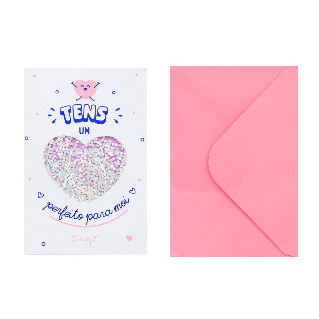 Postal - Tens Um Je Ne Sais Quoi Perfeito Para Moi