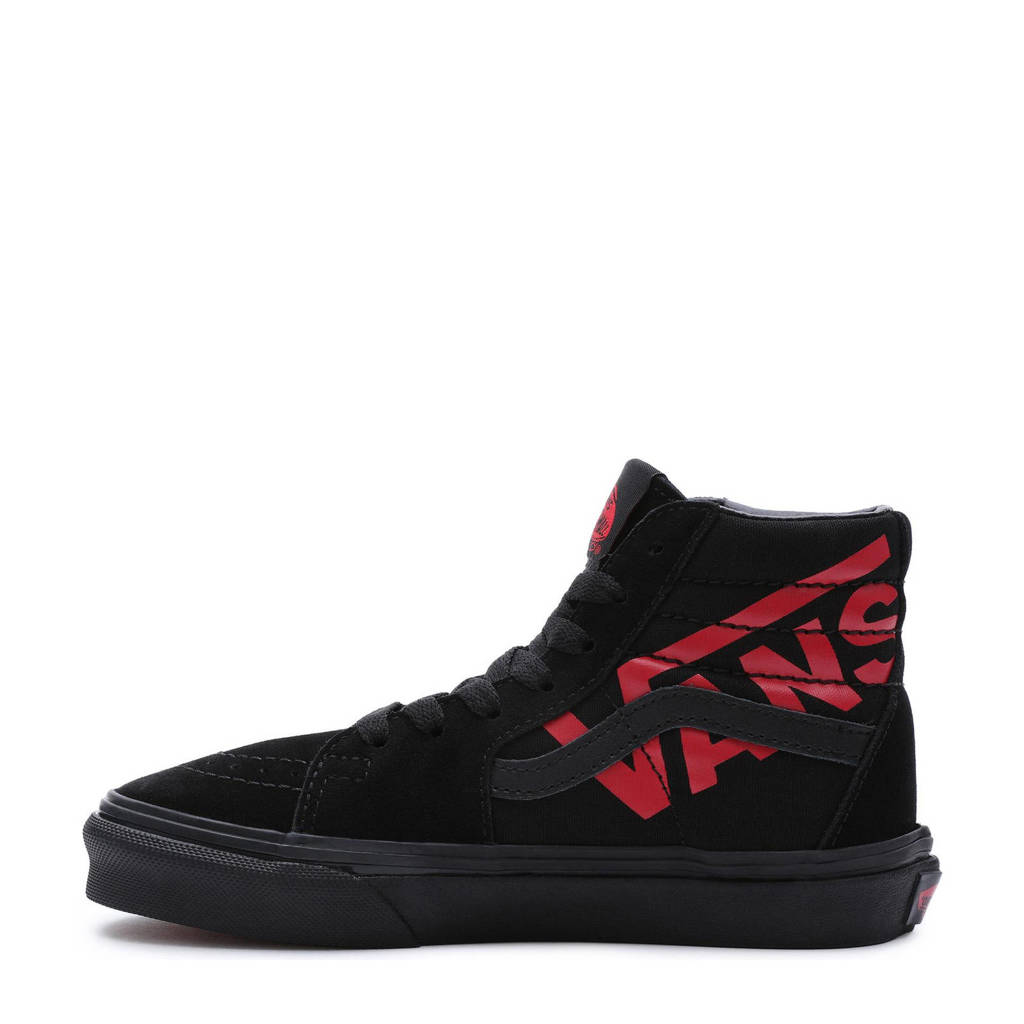 VANS SK8-Hisneakers zwart/rood