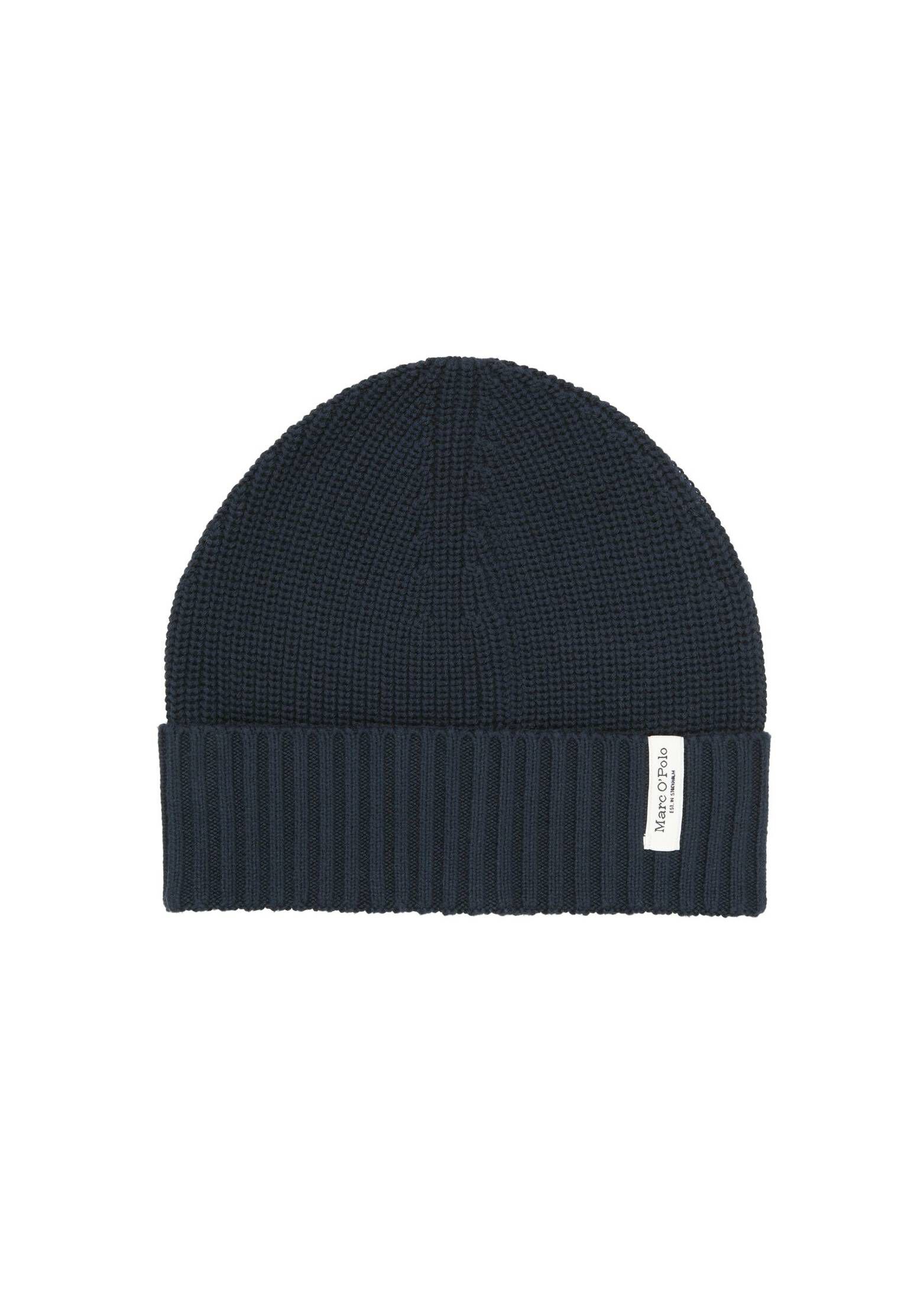 Marc O'Polo| Strickmütze aus Bio-Baumwolle