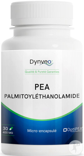 Dynveo Palmitoyléthanolamide PEA OptipeanPur Et Micronisé 400mg 30 Gélules