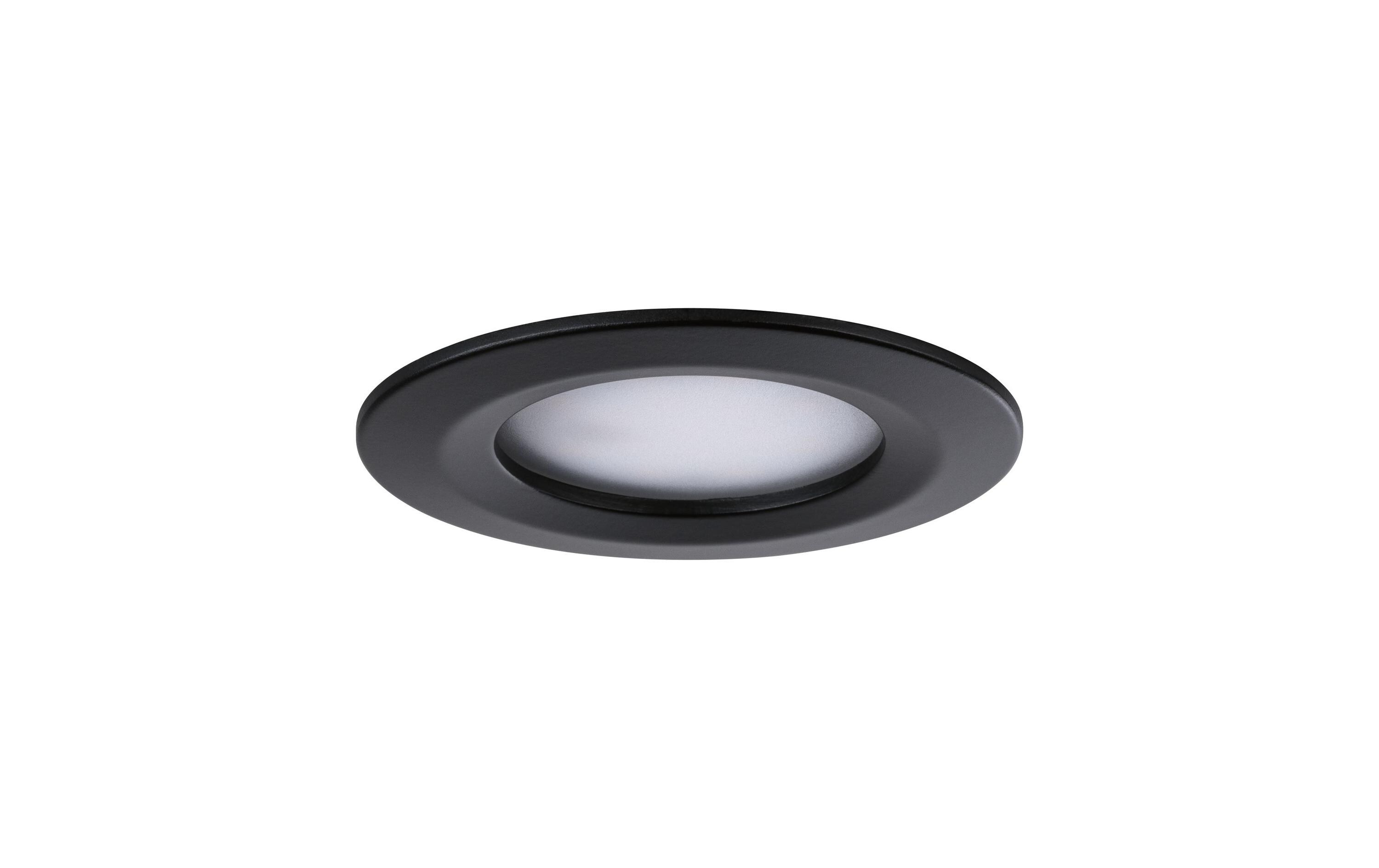 Einbauspot Nova Coin Starr Set, 3 x 6 W, 2700 K, SchwarzLED Einbauspots Basisset