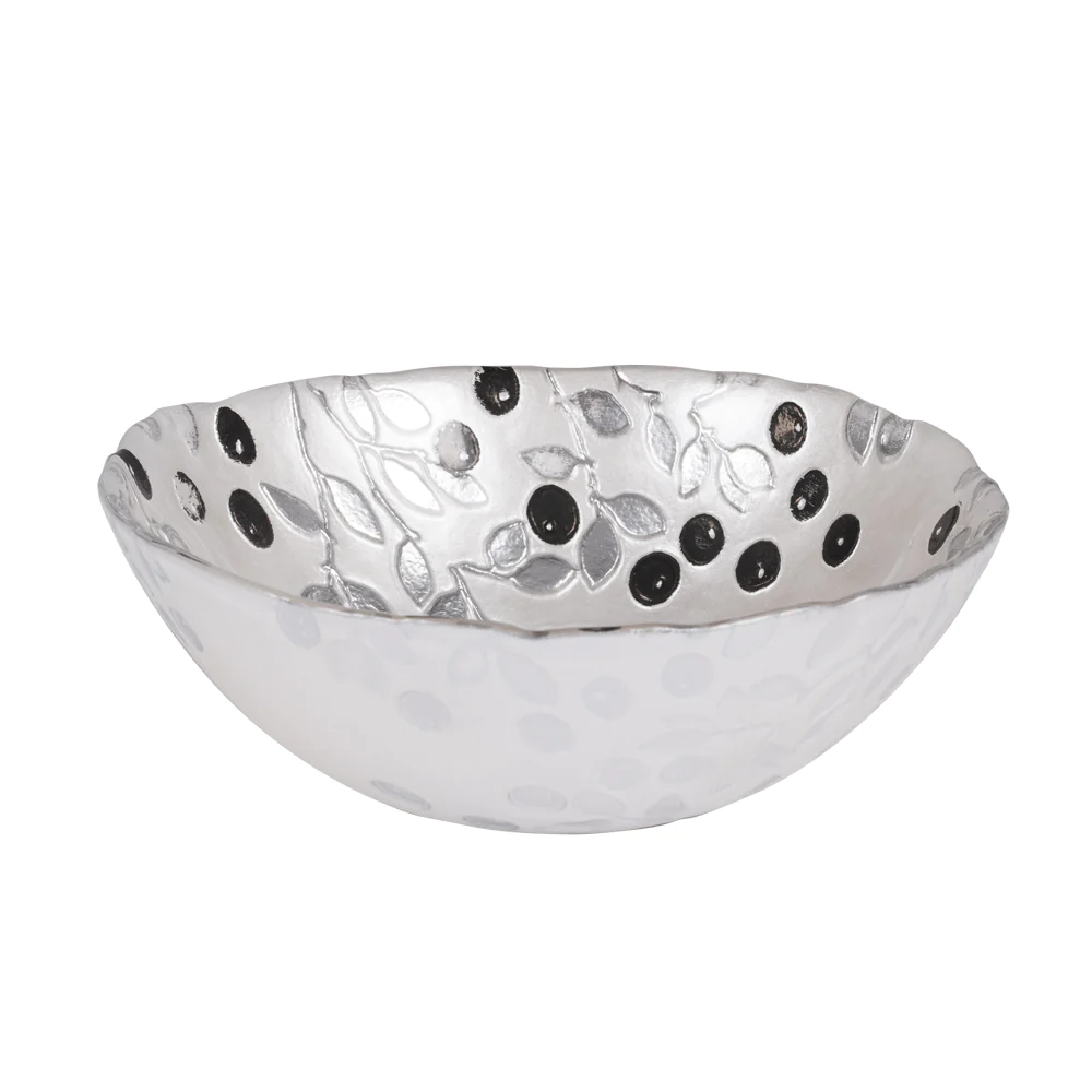 Coupelle Berry 16,5 cm argent (lot de 6) Table passion