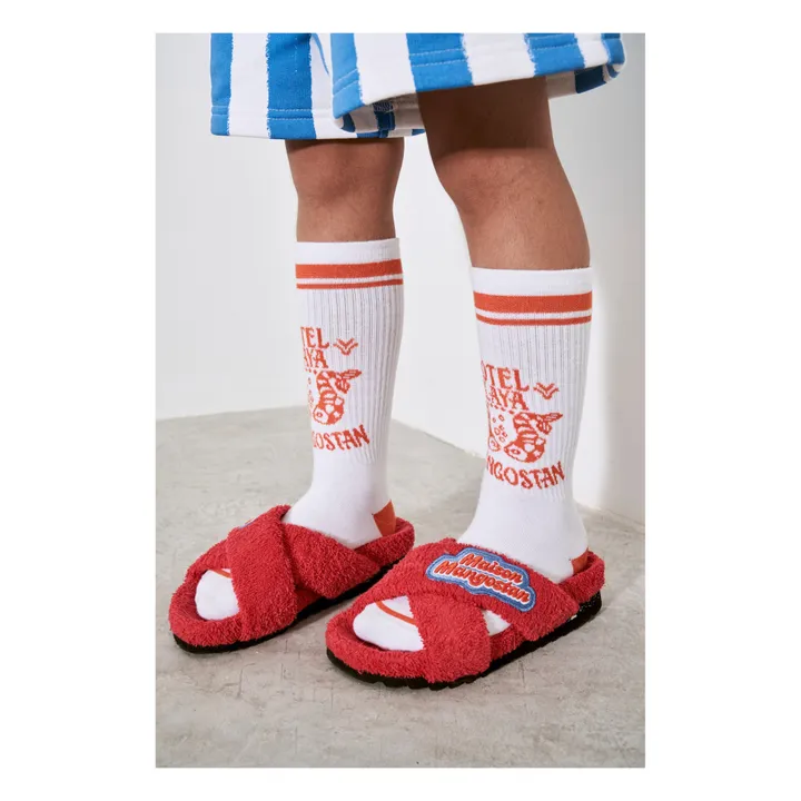 Maison Mangostan Chaussettes Hotel Playa | Rouge