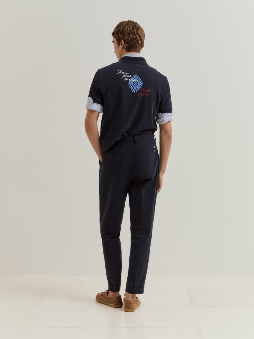Calças chino regular fit