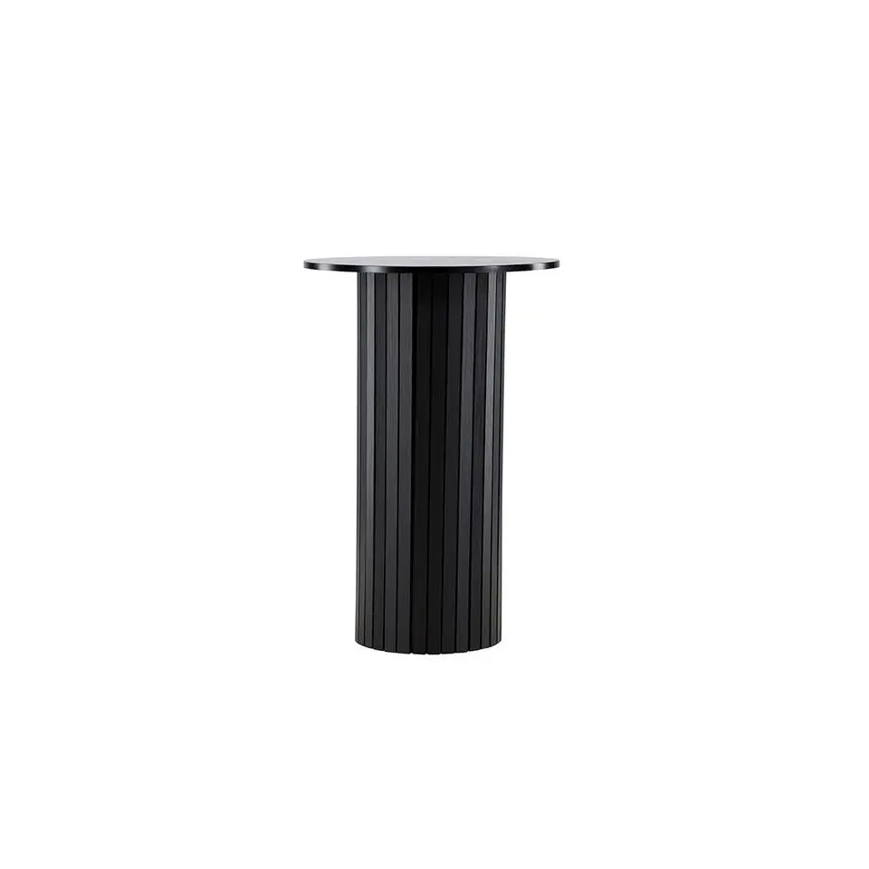 Hioshop Härön bartafel Ø70 cm zwart