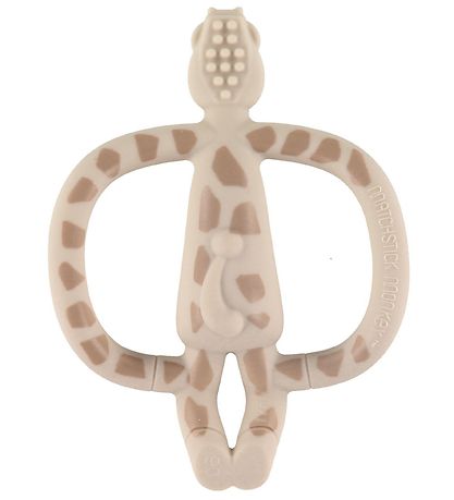 Matchstick Monkey Beißring - Giraffe - Beige