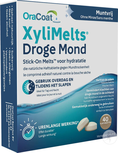 XyliMelts Sans Menthe 40 Tablettes