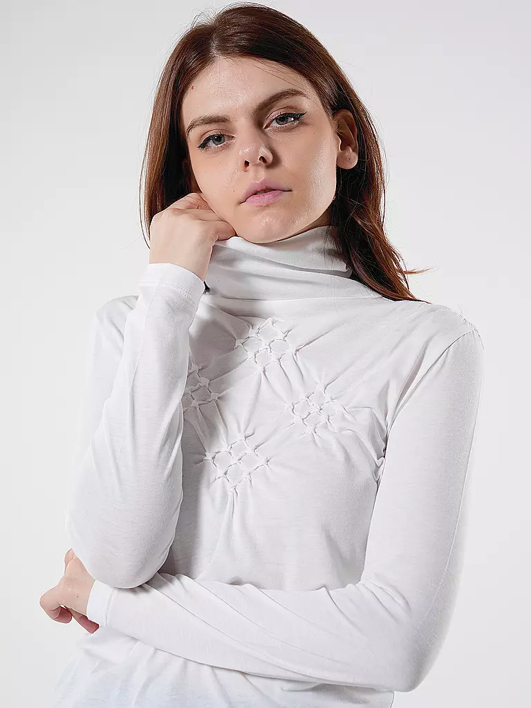 ARMARGENTUM Langarmshirt KEA weiss