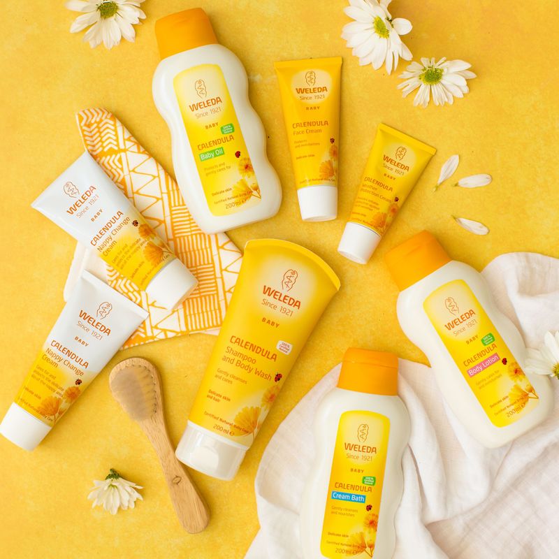 Weleda - Calendula - Babyshampoo & Douchecrème - 200ml - Biologisch