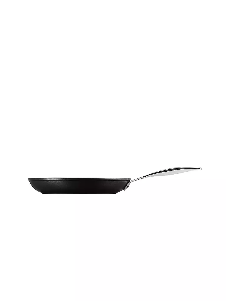 LE CREUSET Aluminium-Antihaft flache Pfanne 28cm Schwarz schwarz