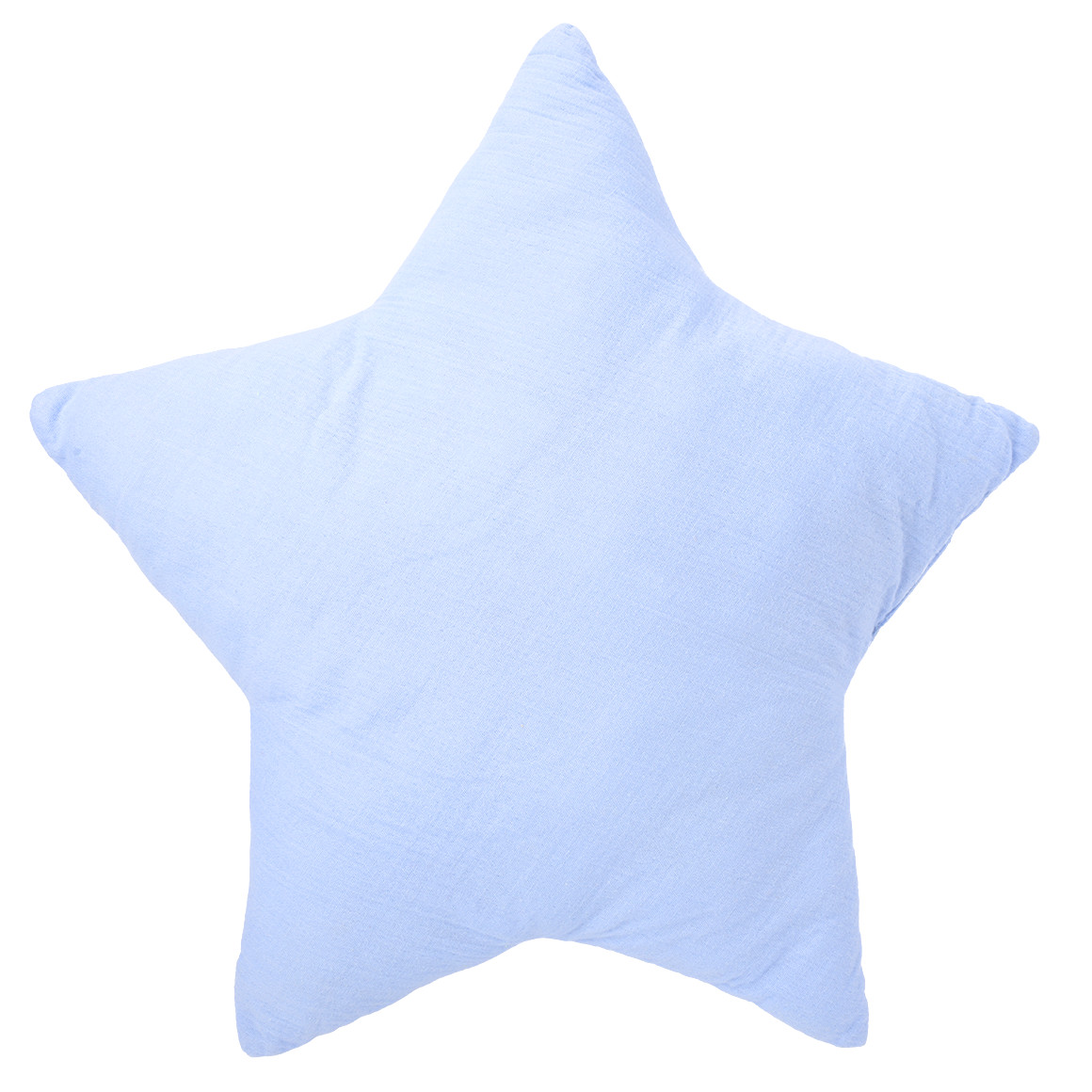 Topolino Musselin-Shapekissen in Stern-Form hellblau