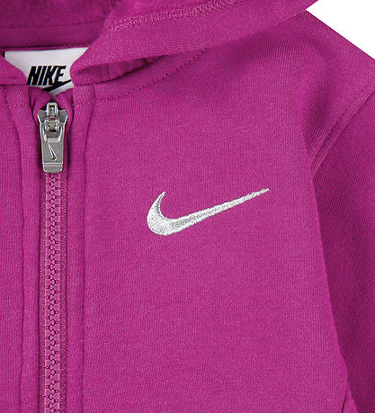 Nike Set - Cardigan/Leggings - Heiß Fuchsia