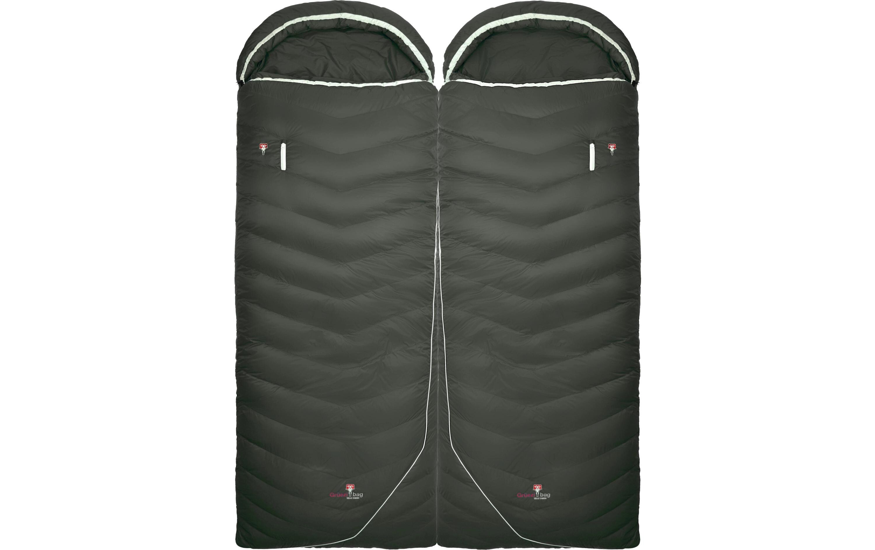 Schlafsack Biopod DownWool Summer Comfort Nylon, Deep Forest<br>Allround-Deckenschlafsack