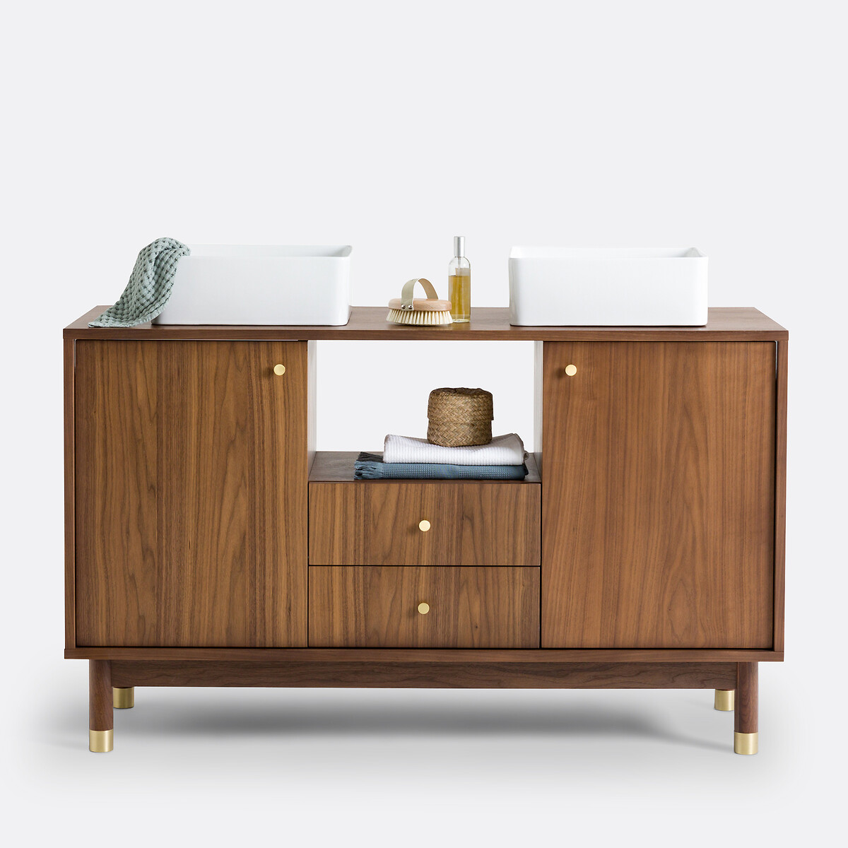 LA REDOUTE INTERIEURS<br>Móvel lavatório duplo, Lambro