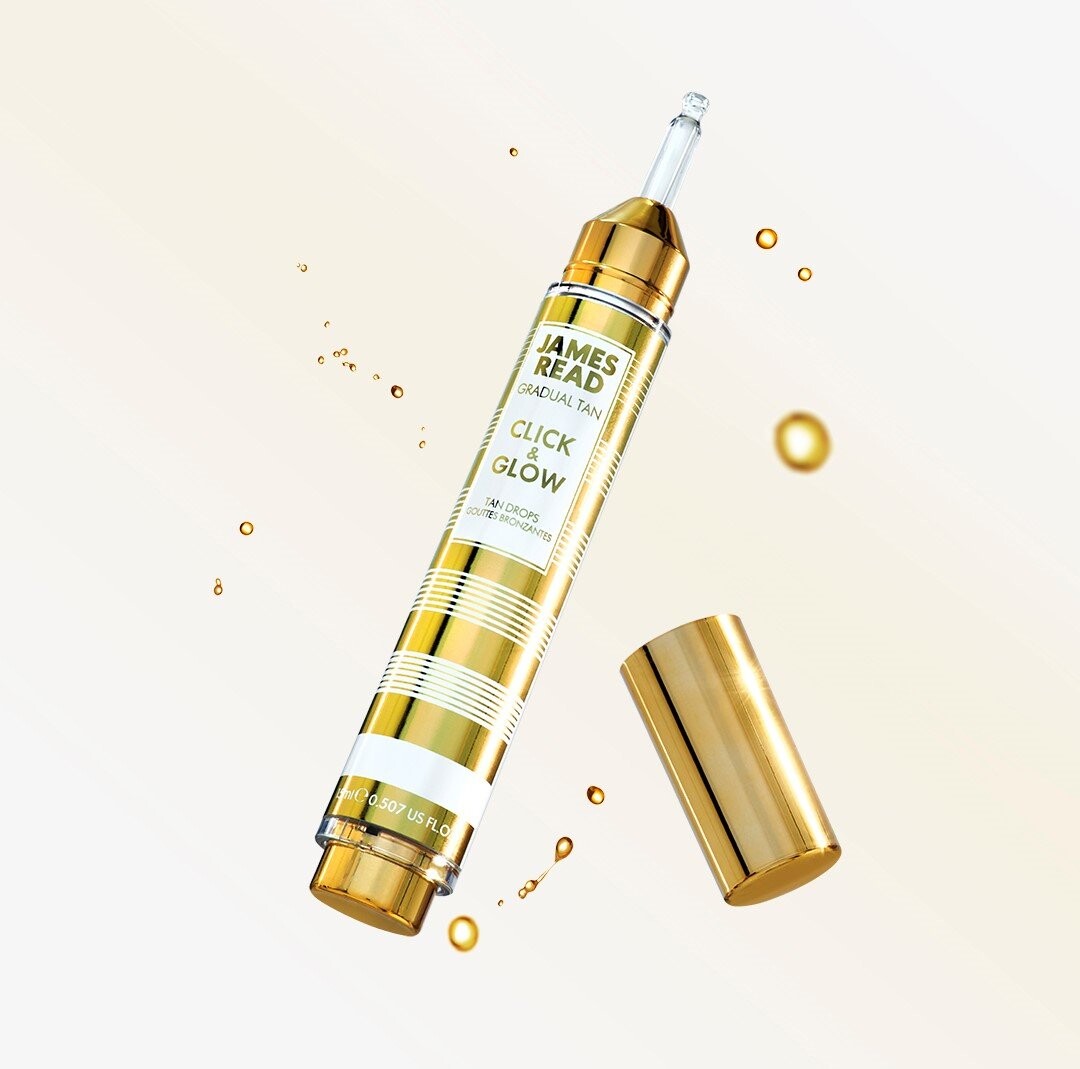 James Read - Selvbruner Dråber - Gradual Tan Click And Glow