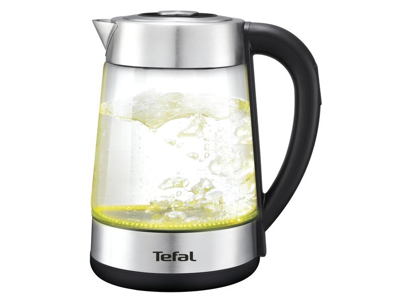 Tefal Wasserkocher BJ750D10 1.7 l, Schwarz/Silber Wasserkocher mit Warmhaltefunktion