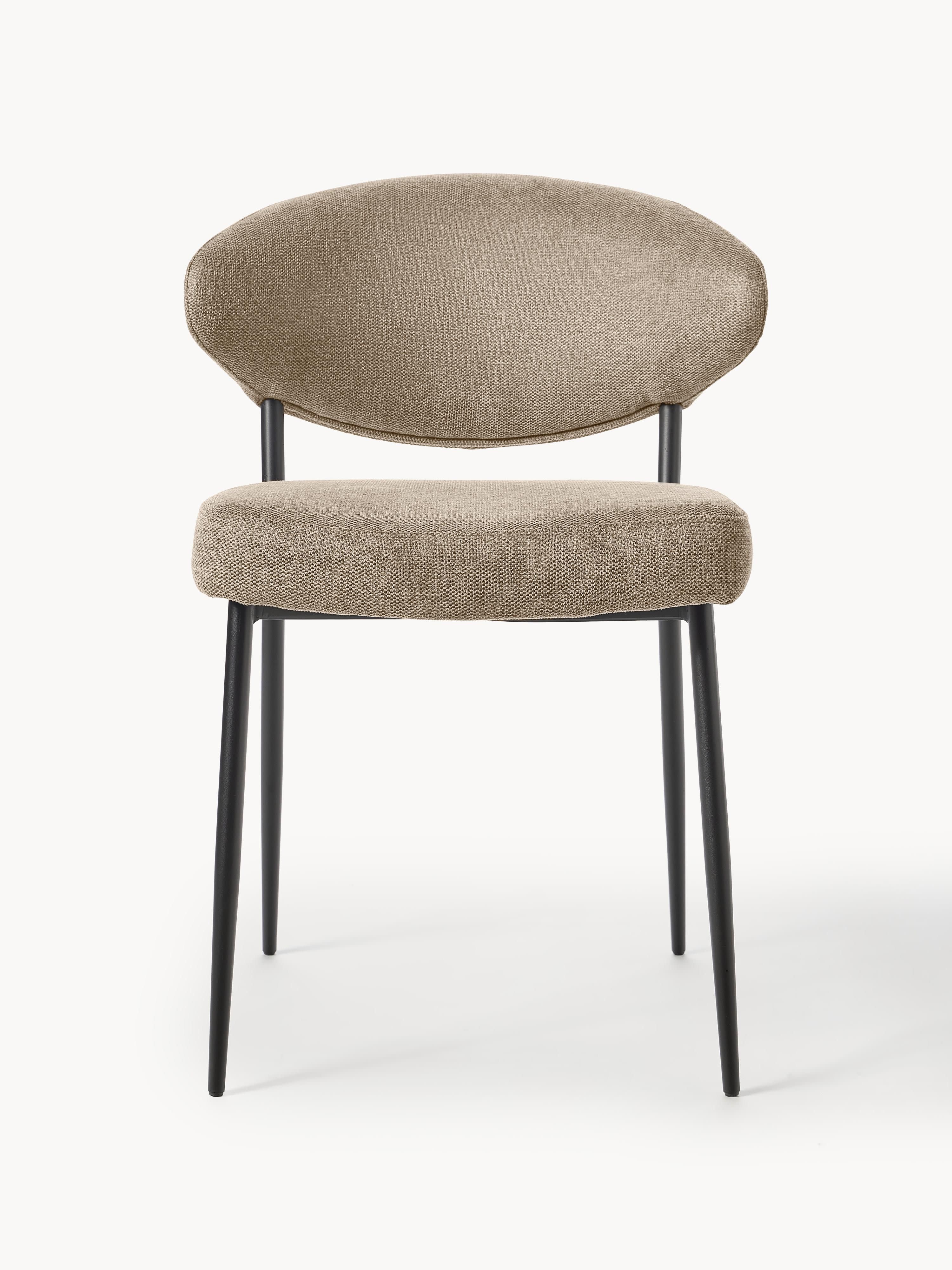 Gestoffeerde stoelen Adele, 2 stuks