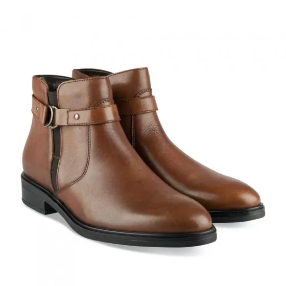 Bottines MARRON MEGIS ELEGANT