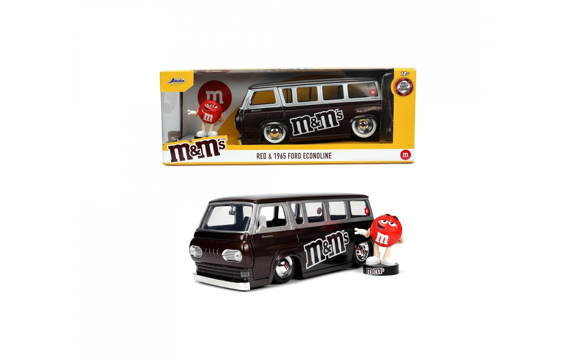 Ford Econoline Van 1965 M&Ms 1:241965 Ford Econoline Van Modell mit Red M&M Figur