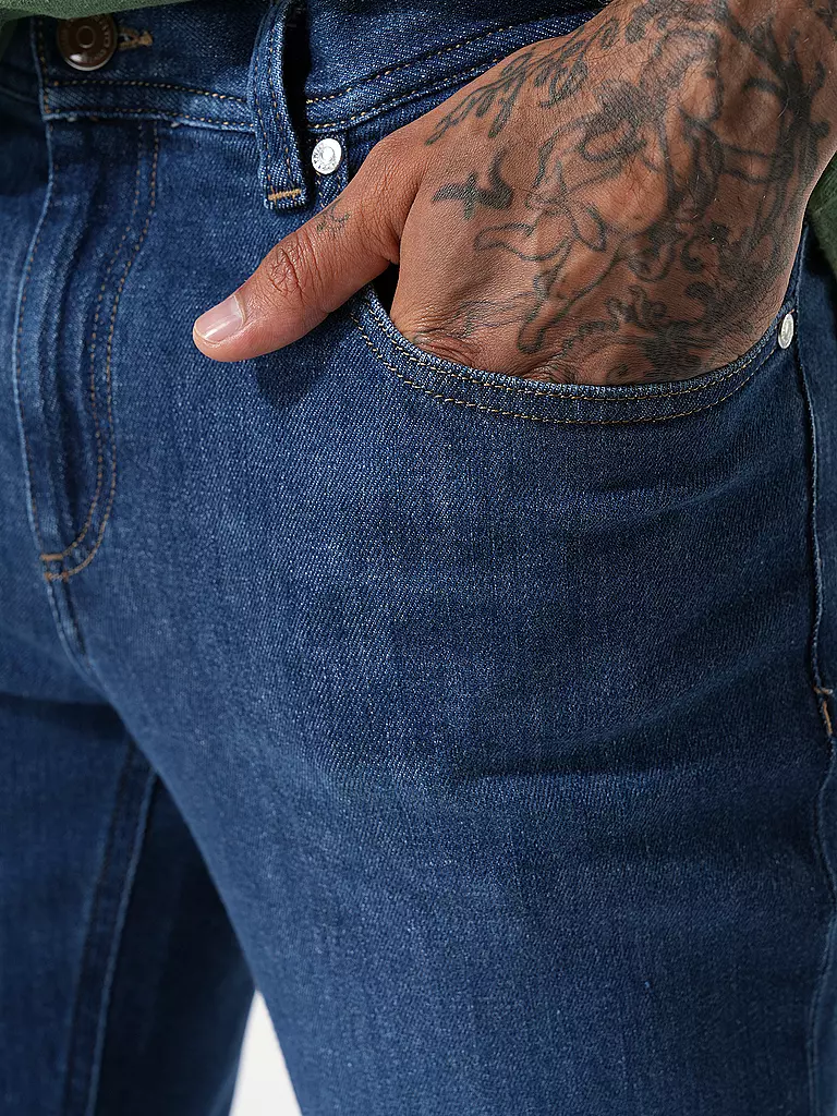 ALBERTO Jeans Straight Fit PIPE  blau
