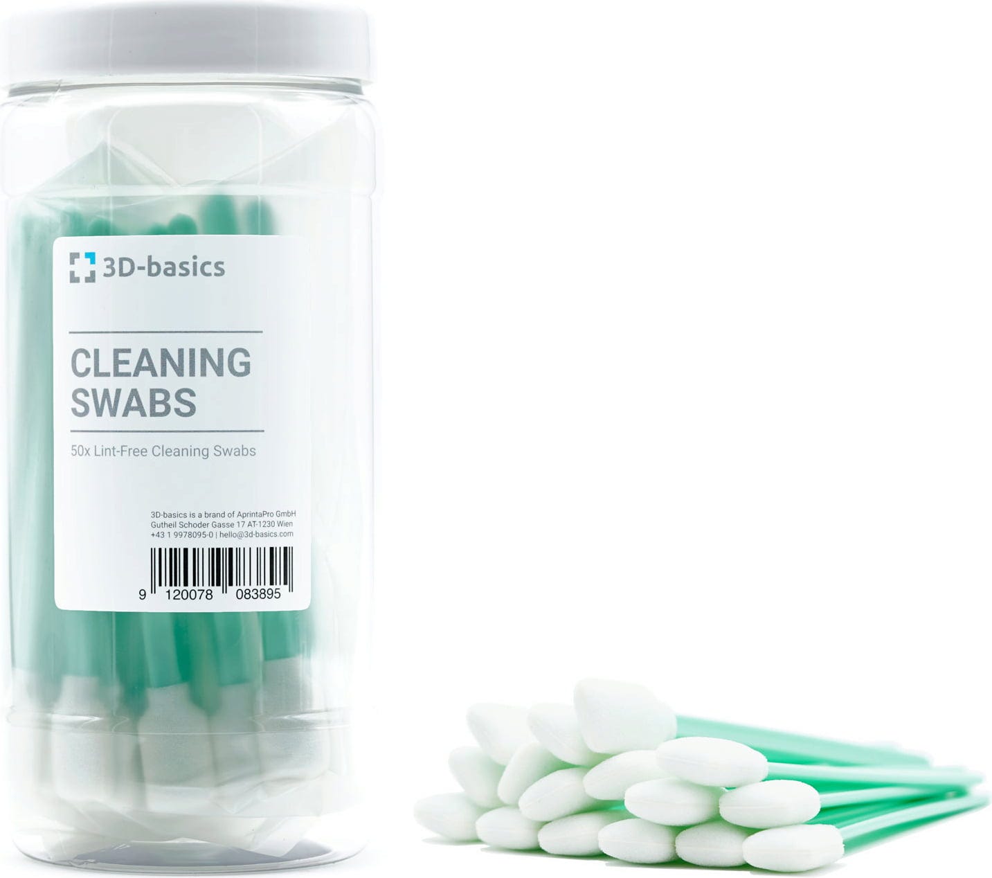 3D-basics  Cleaning Swabs 50er Set    Reinigungsstäbchen