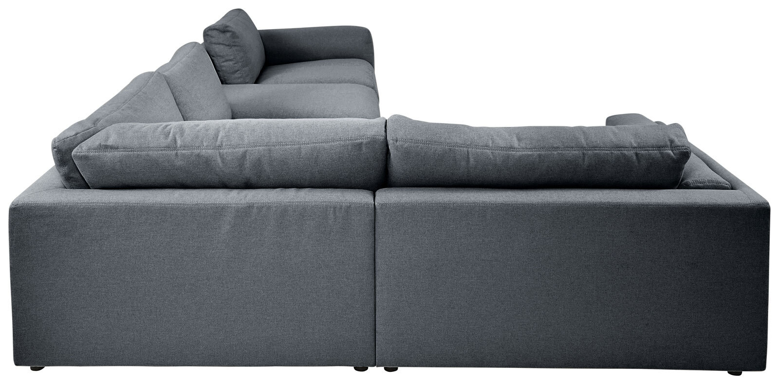 Ole Gunderson Ecksofa-Kombi LASSE VI 245 x 445 cm anthrazit