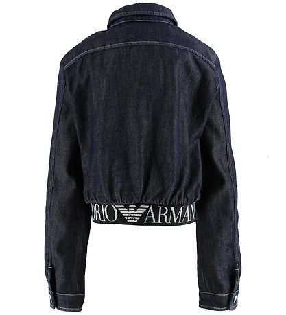 Emporio Armani Jakke - Denim - M?rkebl?