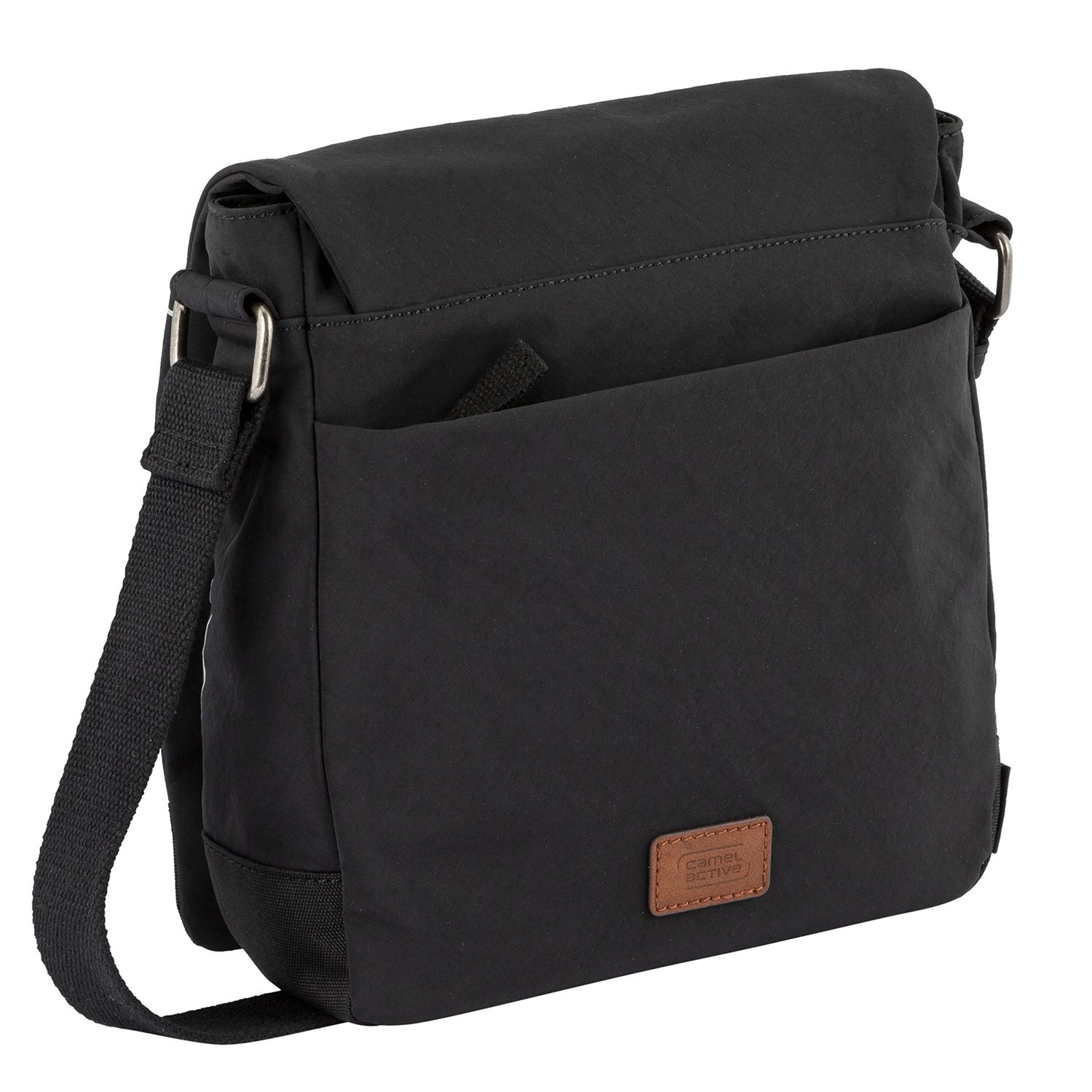 Camel Active City Flap Bag M Top Zip black