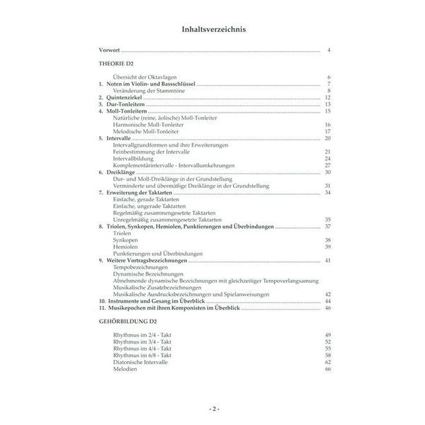 Musikverlag Heinlein Theorie D2/D3 CD Edition