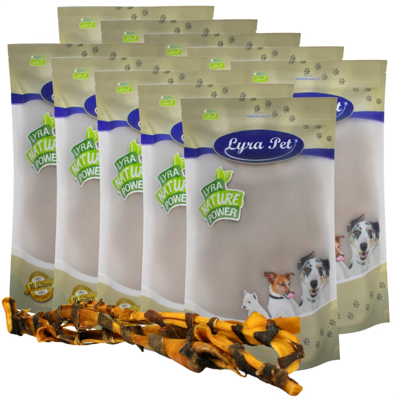 Lyra Pet Kopfhautstangen m. Pansen 70 cm 2 kg