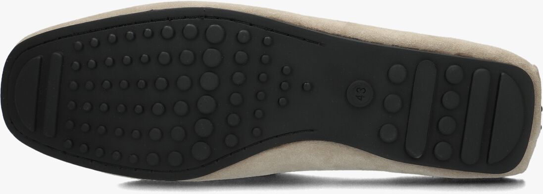 beige stefano lauran mocassins 2 gesp bio slipper