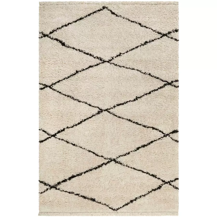 Wecon home Hochflorteppich STUDIO one creme beige