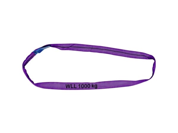 Petex 47201224 Rundsling Arbejdsbelastning (WLL)=1 t Violet EN 1492-1 DIN 1492-1