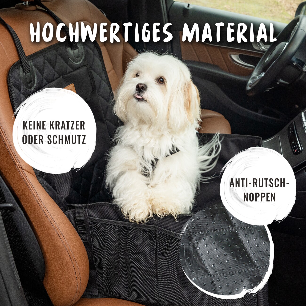 Rudelkönig Autositz – Komfortabler Hundesitz fürs Auto