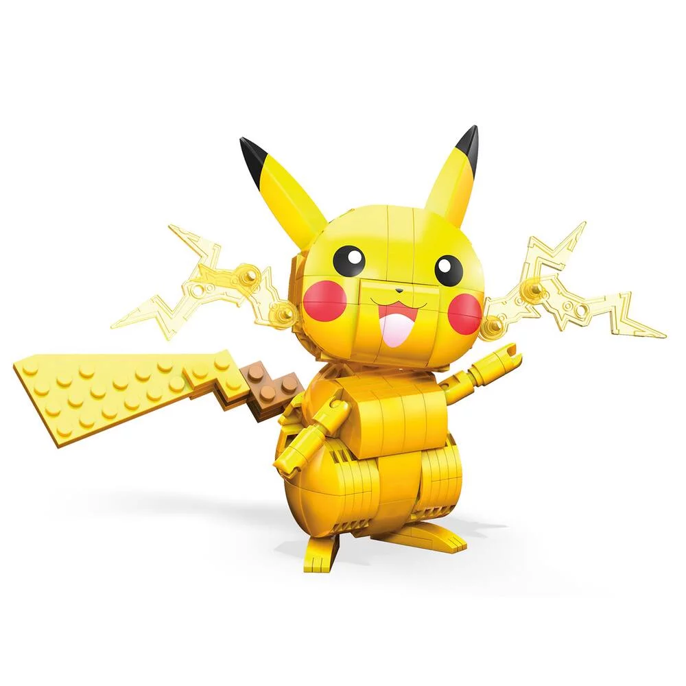 MEGA CONSTRUX - POKEMON PIKACHU A CONSTRUIRE - BRIQUES DE CONSTUCTION