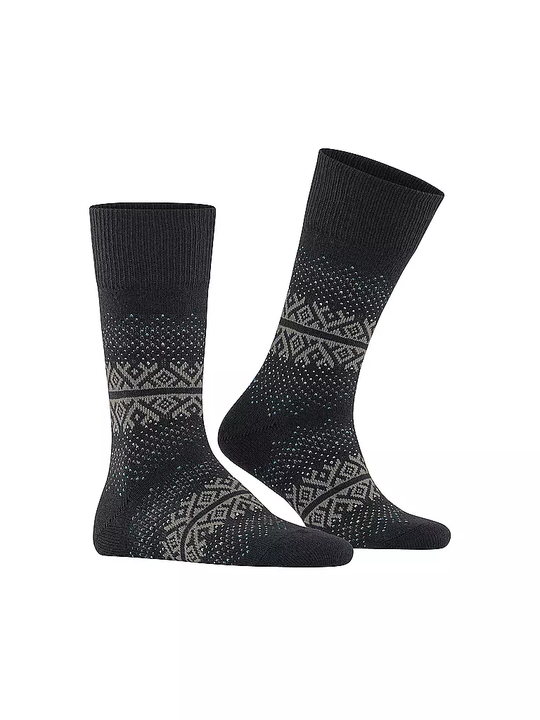 FALKE Socken INVERNESS black schwarz