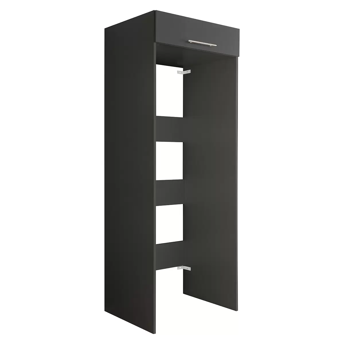 Waschküchen-Schrank Platta Anthrazit