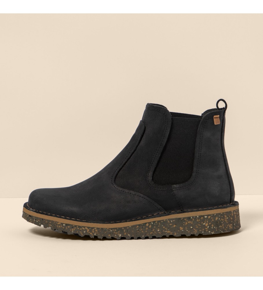 Botas de couro preto The Naturalist Felsen N5632