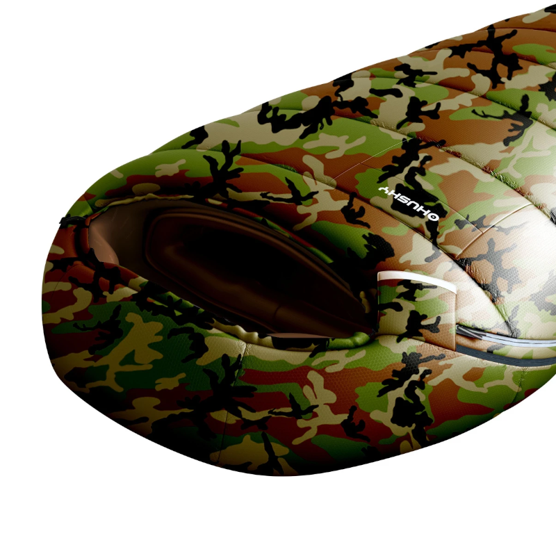 Husky Army kinder mummyslaapzak - Camo Green