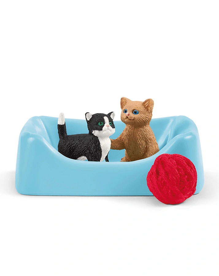 schleich® 42501 Farm World – Spielspaß für niedliche Katzen