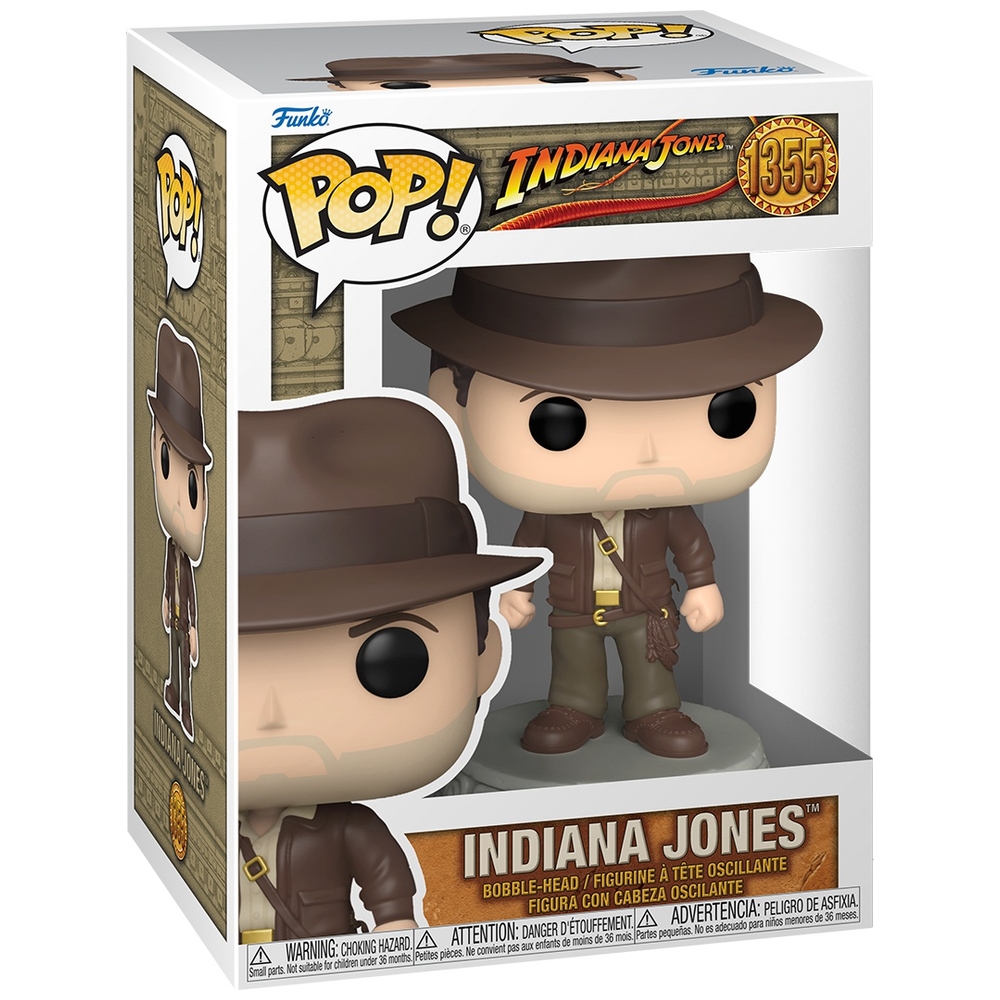 POP! Vinyl 1355: Jäger des verlorenen Schatzes Indiana Jones mit Jacke