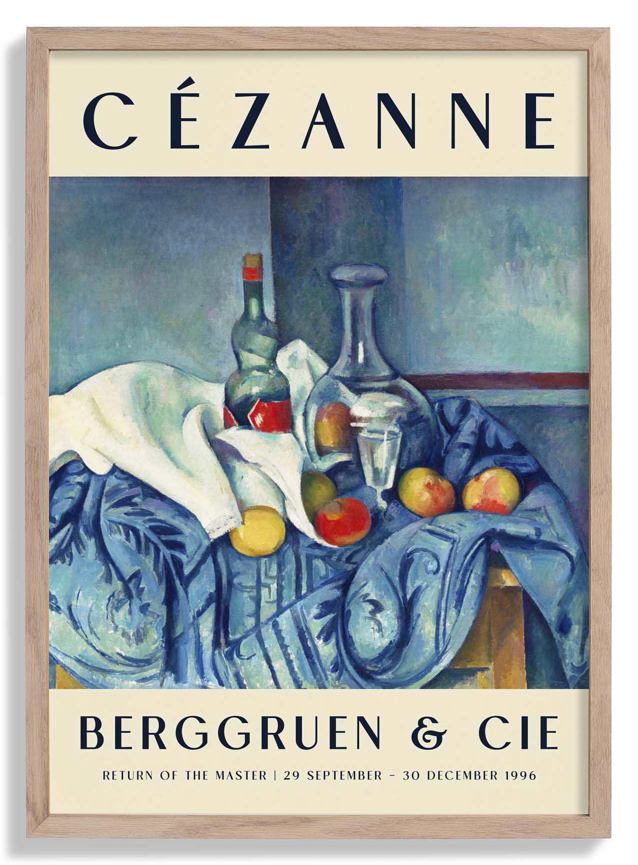 Die Pfefferminzflaschen-Kunstausstellung von Paul Cézanne