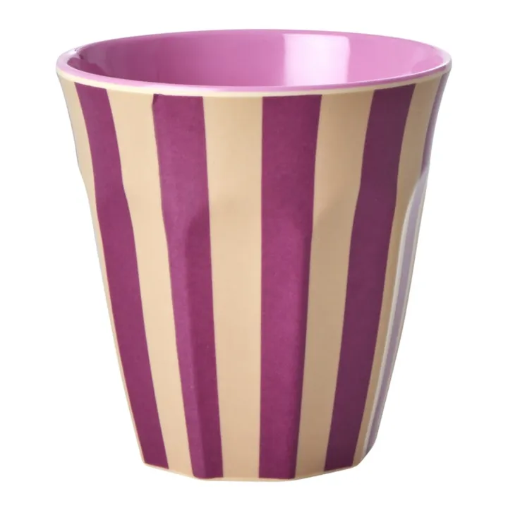 Rice Gobelet Stripes print en melanine