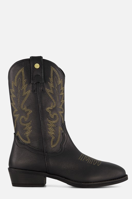 Develab western laarsjes zwart