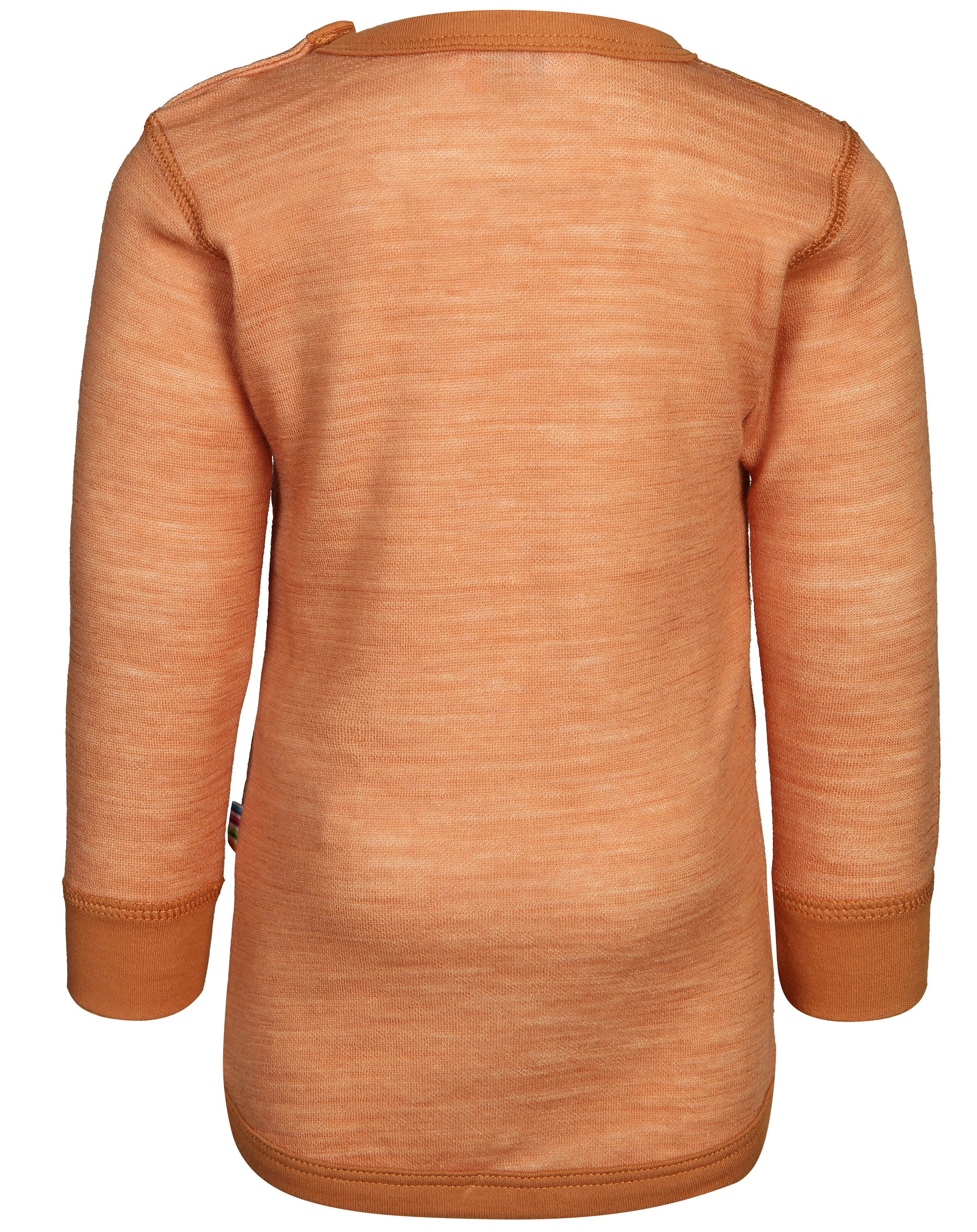 Langarmshirt 616 - WOOD mit Wolle in copper